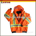 Fluo Orange Hi Vi PU Jackets Workwear